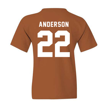Texas - NCAA Women's Volleyball : Henley Anderson - Classic Shersey Youth T-Shirt-1