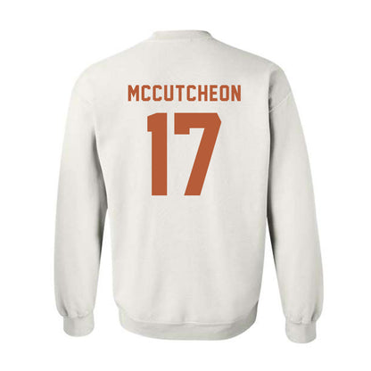 Texas - NCAA Football : Daylan McCutcheon - Classic Shersey Crewneck Sweatshirt-1