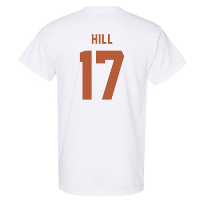 Texas - NCAA Baseball : Will Hill - Classic Shersey T-Shirt-2