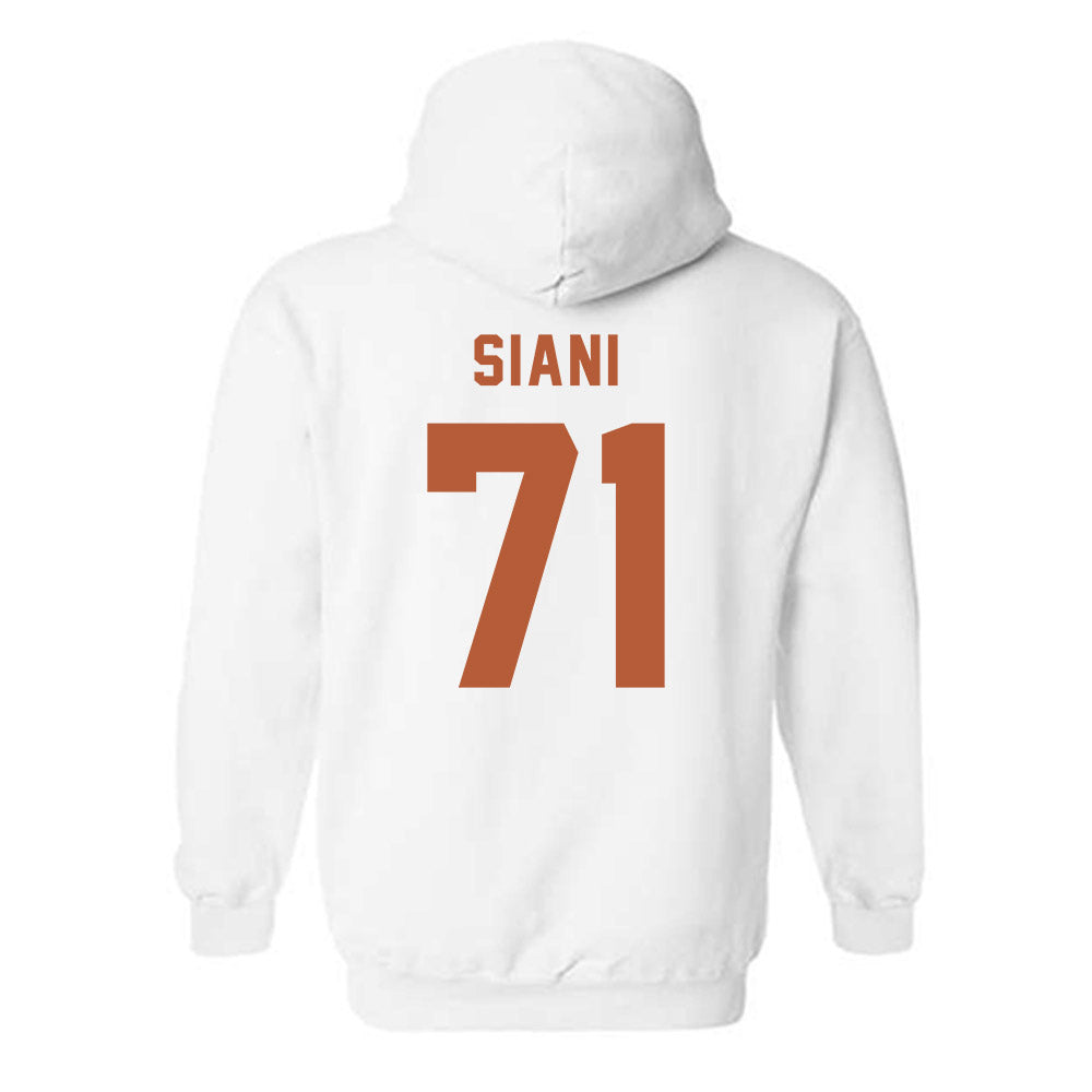 Texas - NCAA Football : Melvin Siani - Classic Shersey Hooded Sweatshirt-1