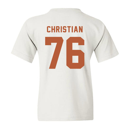 Texas - NCAA Football : Jackson Christian - Classic Shersey Youth T-Shirt-1