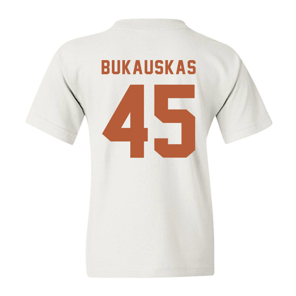 Texas - NCAA Football : Mikey Bukauskas - Classic Shersey Youth T-Shirt-1