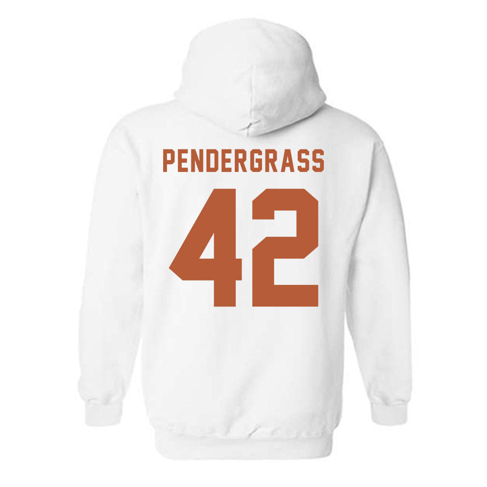 Texas - NCAA Baseball : Dariyan Pendergrass - Classic Shersey Hooded Sweatshirt-3