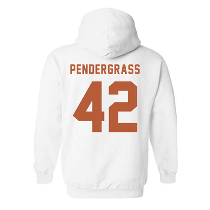 Texas - NCAA Baseball : Dariyan Pendergrass - Classic Shersey Hooded Sweatshirt-3