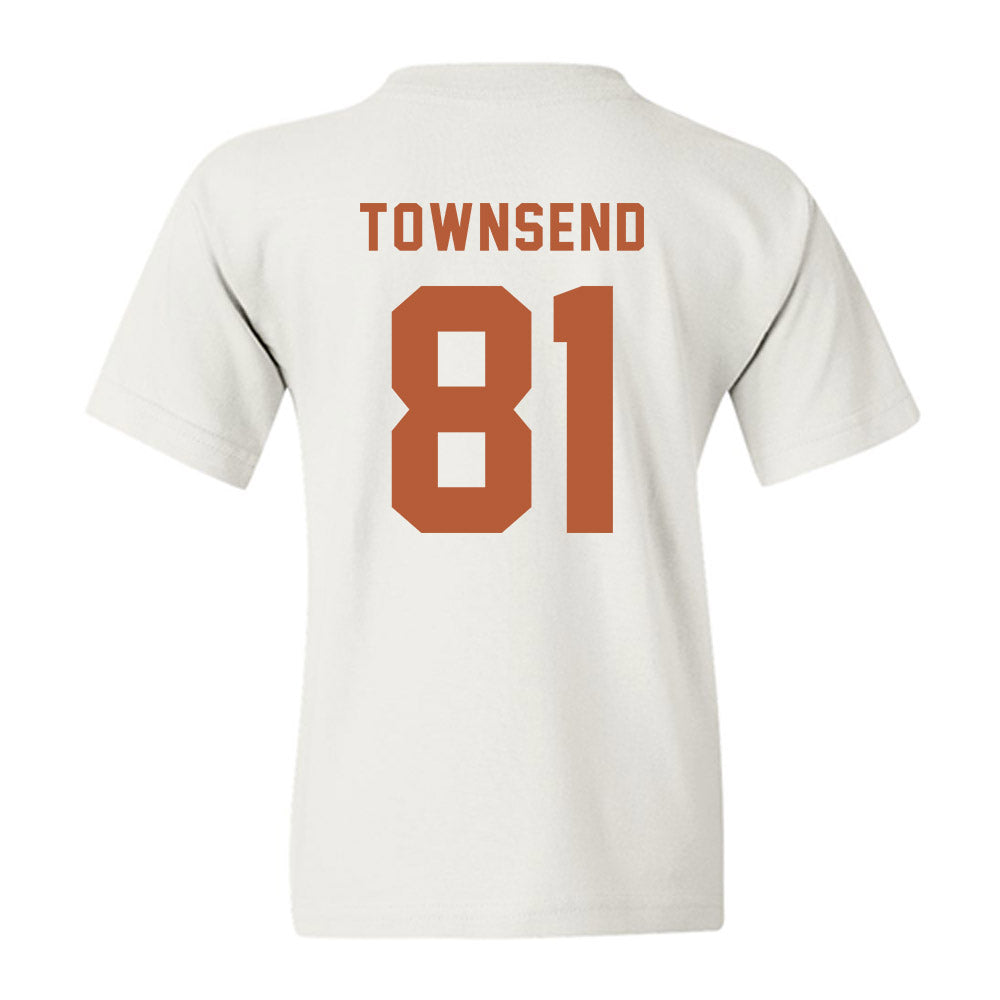 Texas - NCAA Football : Nick Townsend - Classic Shersey Youth T-Shirt-1