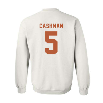 Texas - NCAA Women's Soccer : Ava Cashman - Classic Shersey Crewneck Sweatshirt-1