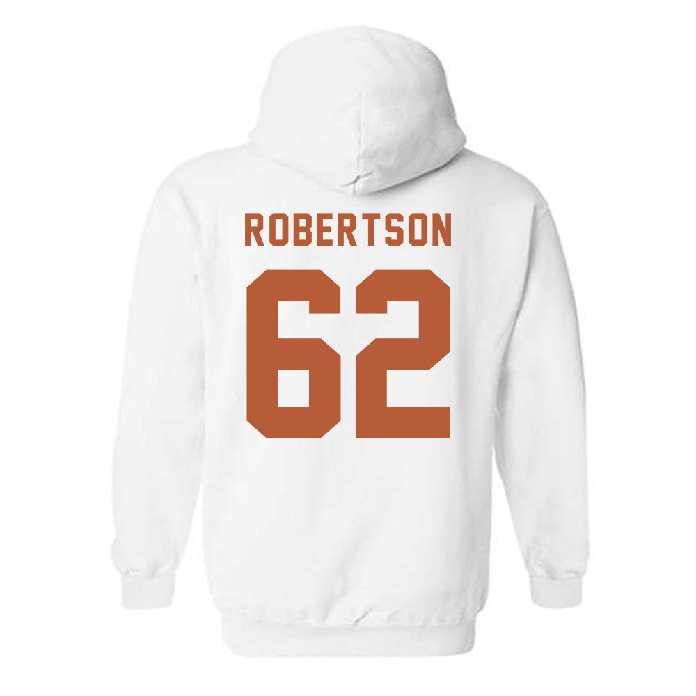 Texas - NCAA Football : Connor Robertson - Classic Shersey Hooded Sweatshirt-1