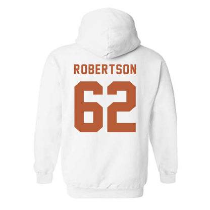 Texas - NCAA Football : Connor Robertson - Classic Shersey Hooded Sweatshirt-1