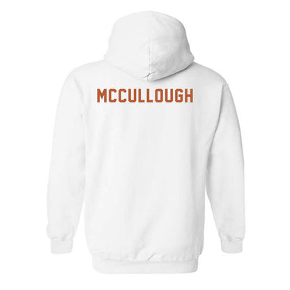 Texas - NCAA Men's Cross Country : Kai McCullough - Classic Shersey Hooded Sweatshirt-1