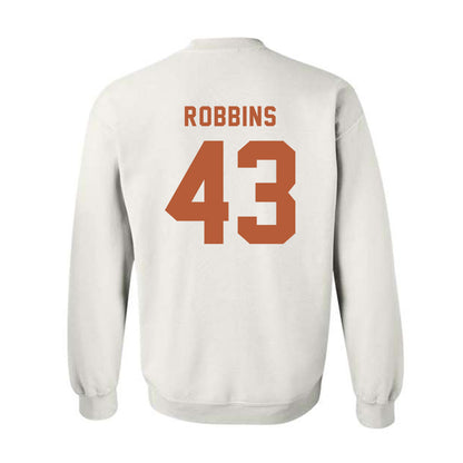 Texas - NCAA Baseball : Aiden Robbins - Classic Shersey Crewneck Sweatshirt-3