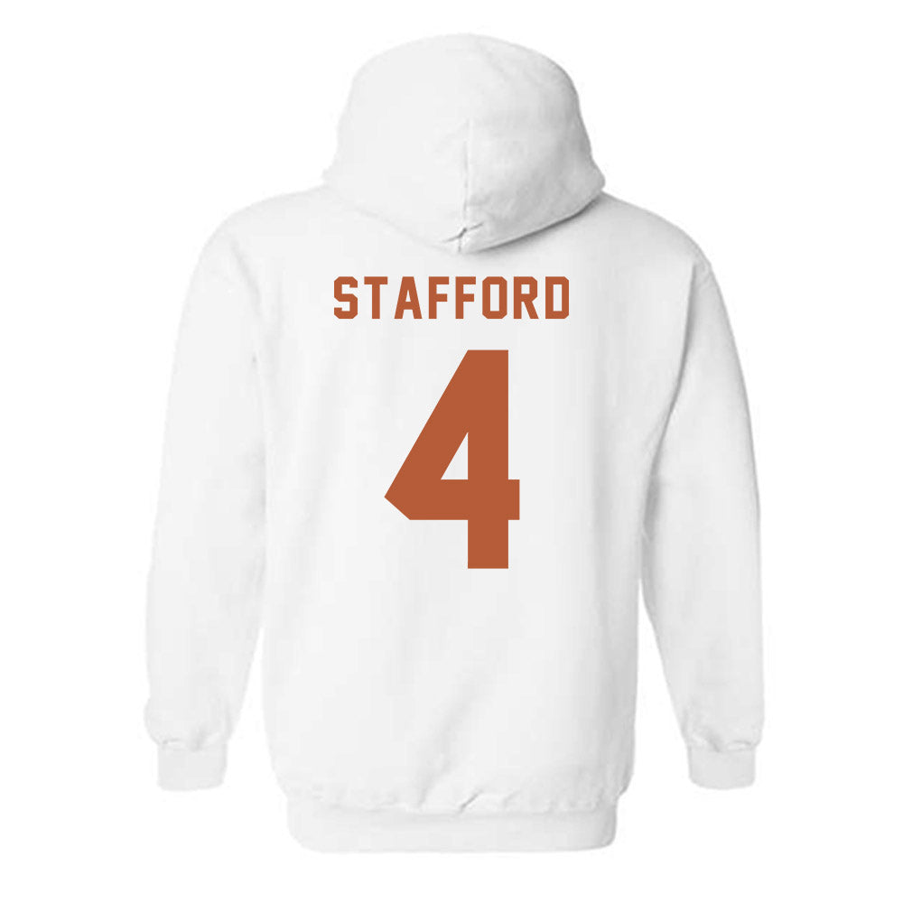 Texas - NCAA Women's Volleyball : Torrey Stafford - Classic Shersey Hooded Sweatshirt-1
