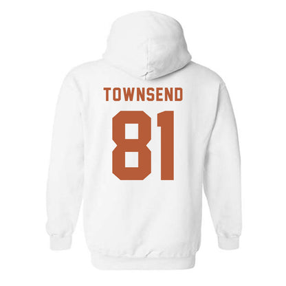 Texas - NCAA Football : Nick Townsend - Classic Shersey Hooded Sweatshirt-1