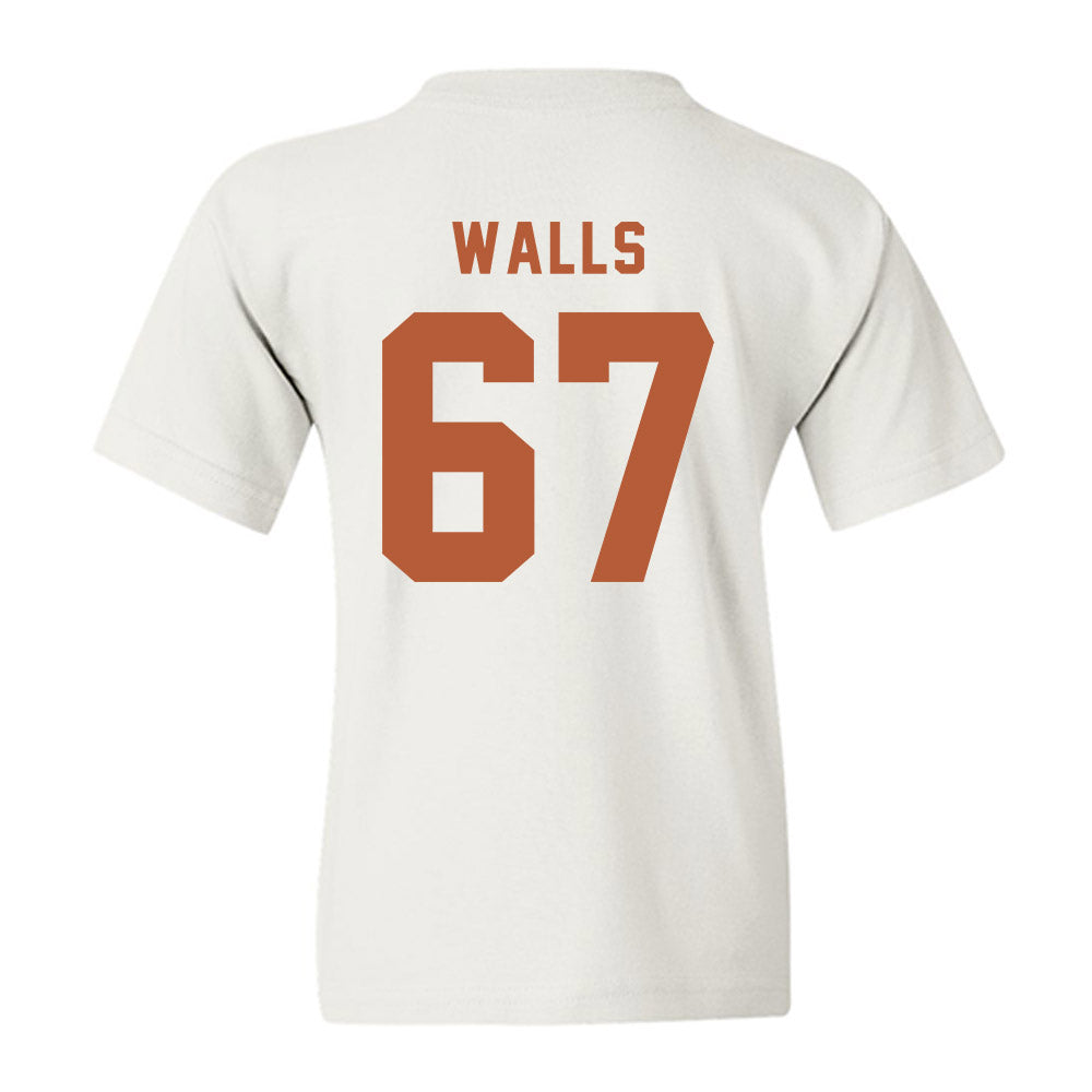 Texas - NCAA Baseball : Brody Walls - Classic Shersey Youth T-Shirt-3