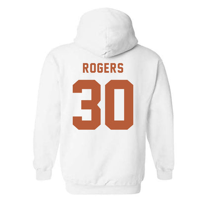 Texas - NCAA Baseball : Kaleb Rogers - Classic Shersey Hooded Sweatshirt-2