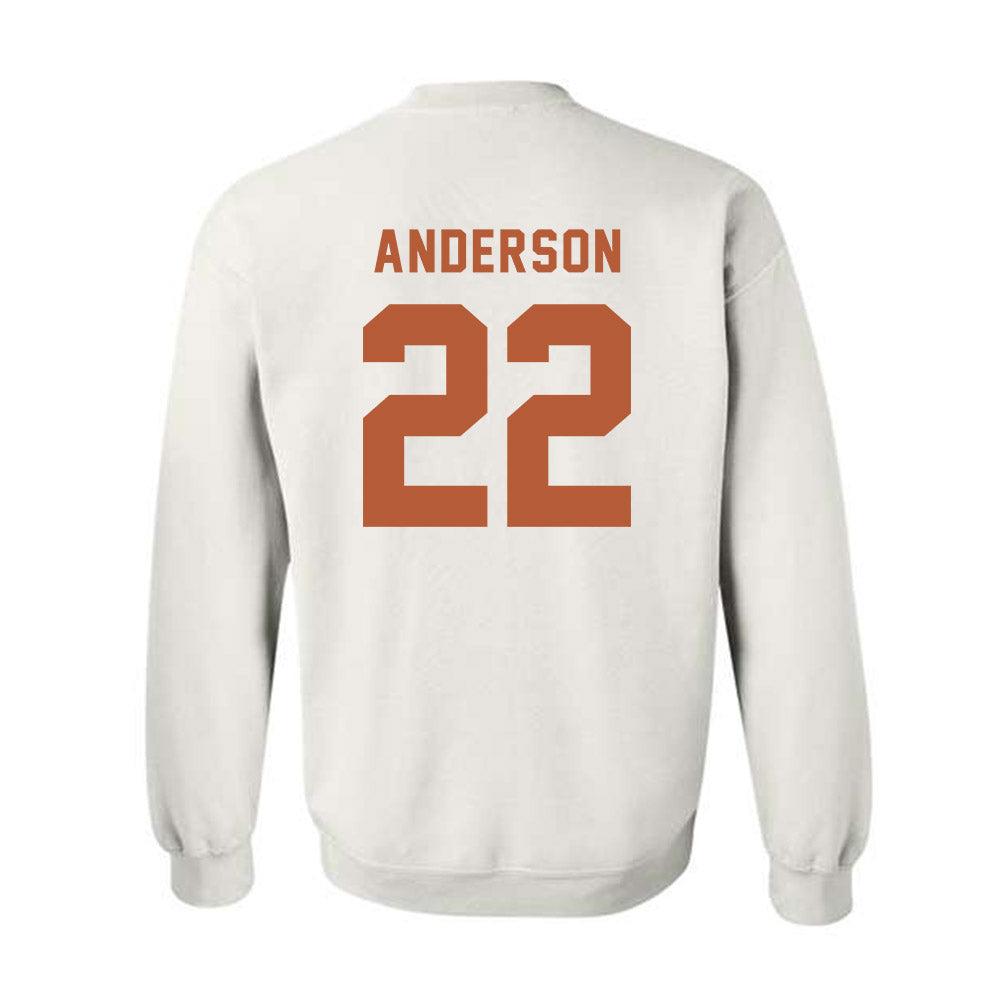 Texas - NCAA Women's Volleyball : Henley Anderson - Classic Shersey Crewneck Sweatshirt-1