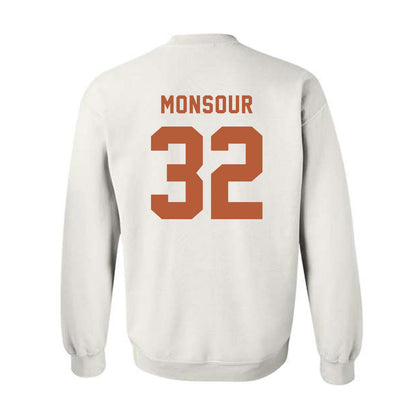 Texas - NCAA Baseball : Maddox Monsour - Classic Shersey Crewneck Sweatshirt-3
