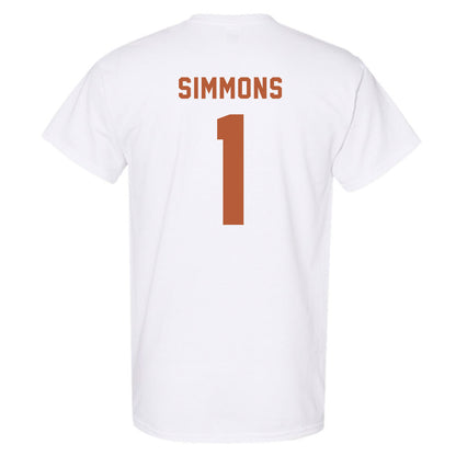 Texas - NCAA Football : Colin Simmons - Classic Shersey T-Shirt-1