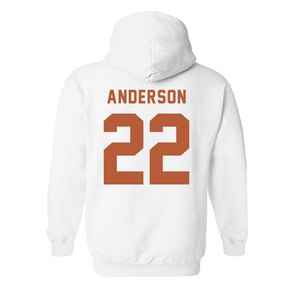 Texas - NCAA Women's Volleyball : Henley Anderson - Classic Shersey Hooded Sweatshirt-1