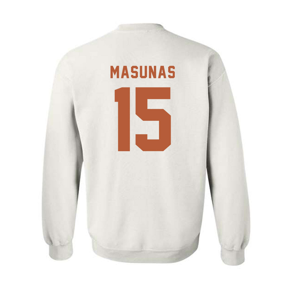 Texas - NCAA Football : Michael Masunas - Classic Shersey Crewneck Sweatshirt-1