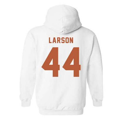 Texas - NCAA Baseball : Ashton Larson - Classic Shersey Hooded Sweatshirt-3