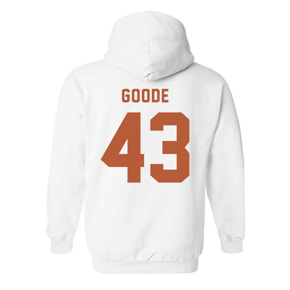 Texas - NCAA Softball : Leighann Goode - Classic Shersey Hooded Sweatshirt-1