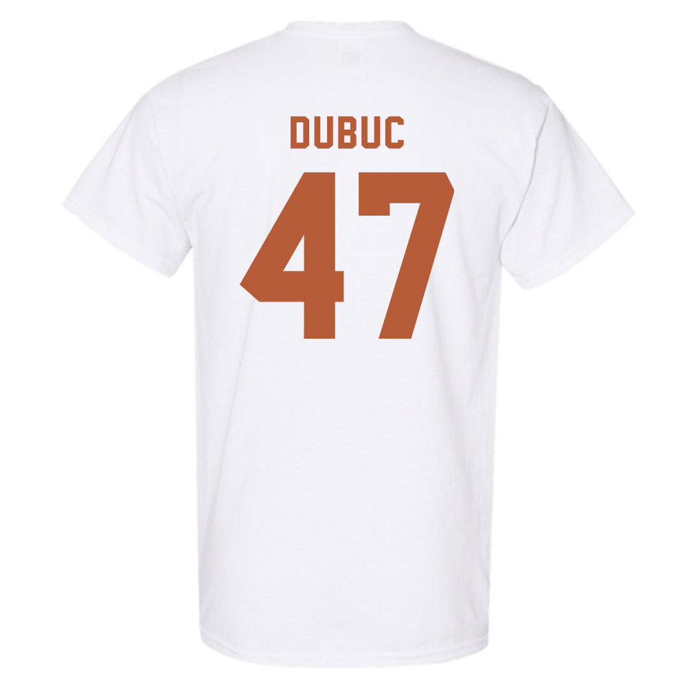 Texas - NCAA Football : Trey Dubuc - Classic Shersey T-Shirt-1