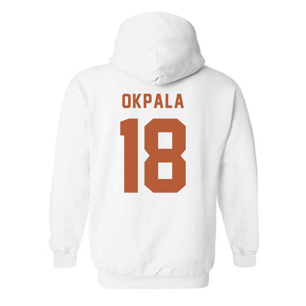 Texas - NCAA Football : Kosi Okpala - Classic Shersey Hooded Sweatshirt-1