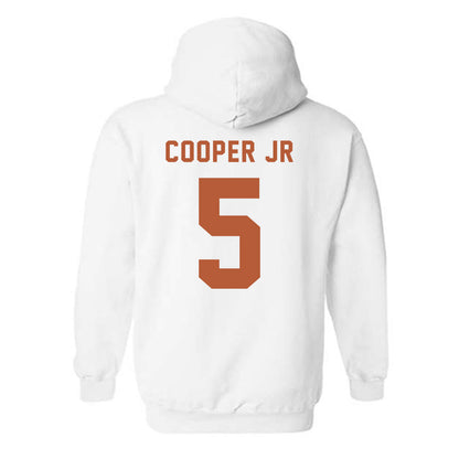 Texas - NCAA Football : Derrek Cooper jr - Classic Shersey Hooded Sweatshirt-1