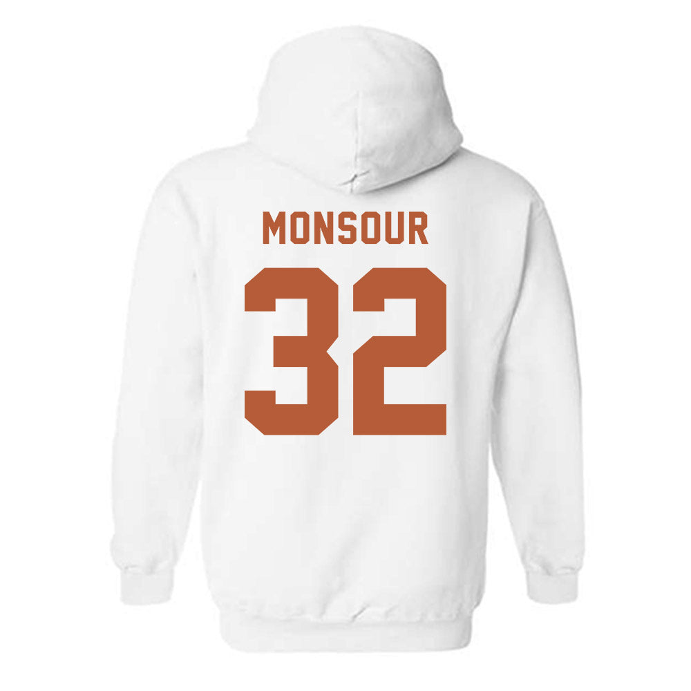 Texas - NCAA Baseball : Maddox Monsour - Classic Shersey Hooded Sweatshirt-3