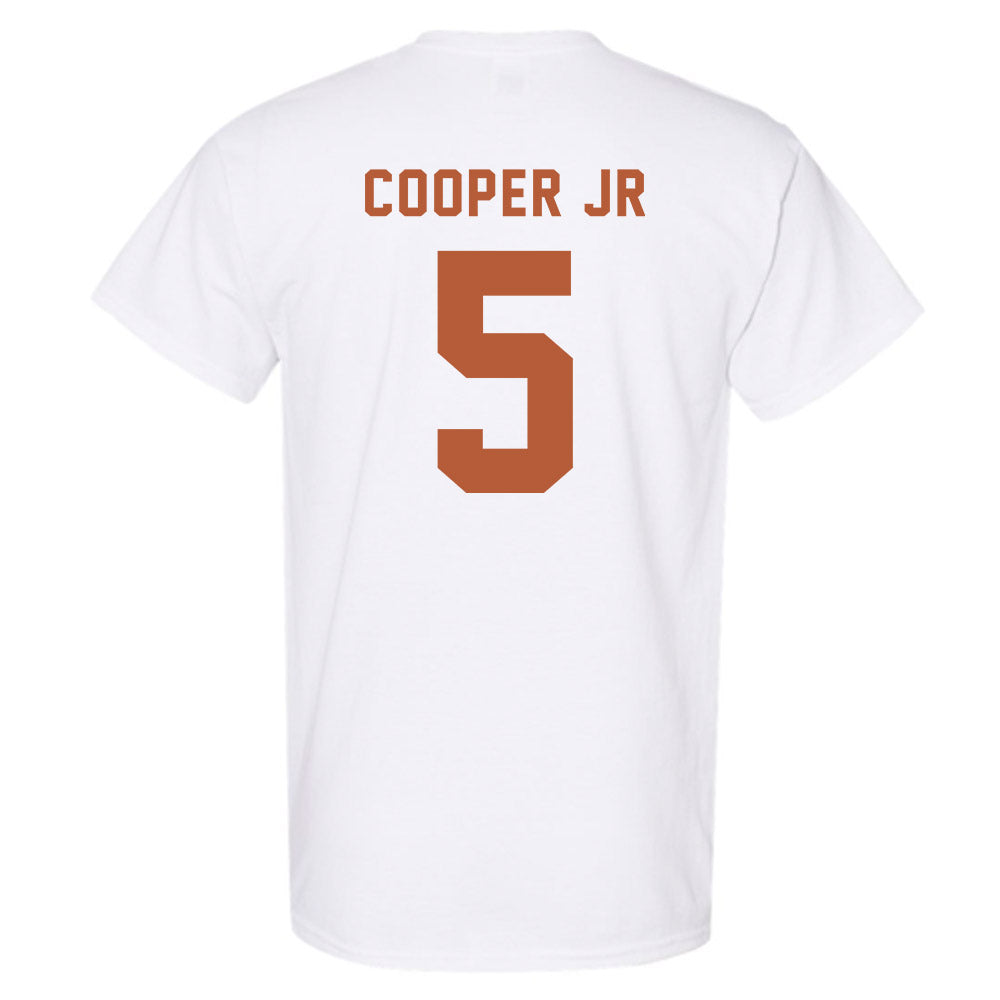 Texas - NCAA Football : Derrek Cooper jr - Classic Shersey T-Shirt-1