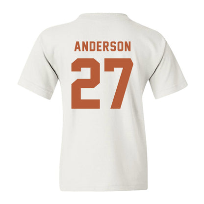 Texas - NCAA Softball : Taylor Anderson - Classic Shersey Youth T-Shirt-3