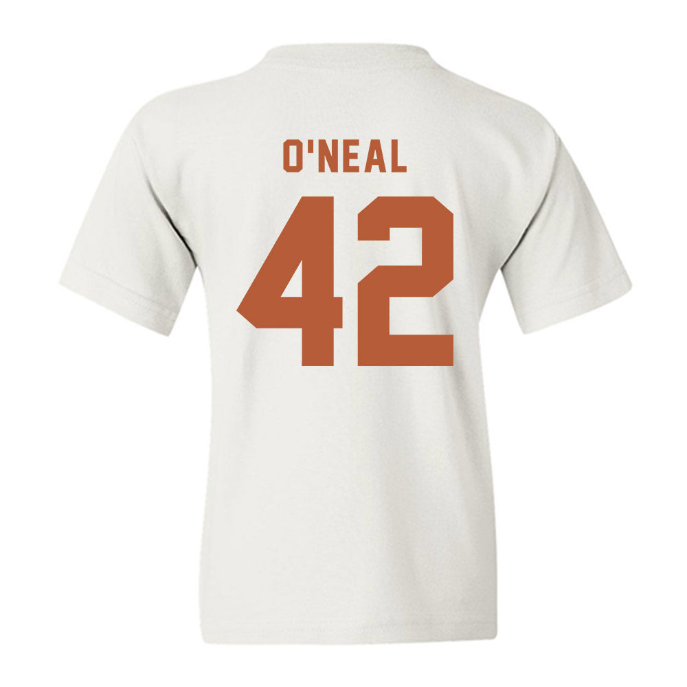 Texas - NCAA Football : Trott O'Neal - Classic Shersey Youth T-Shirt-1