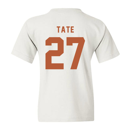 Texas - NCAA Women's Soccer : Hannah Tate - Classic Shersey Youth T-Shirt-1