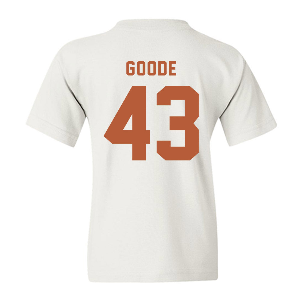 Texas - NCAA Softball : Leighann Goode - Classic Shersey Youth T-Shirt-1