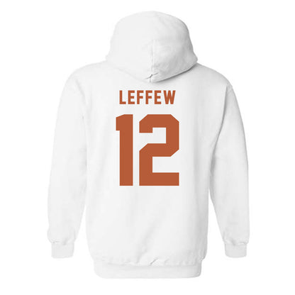 Texas - NCAA Baseball : Haiden Leffew - Classic Shersey Hooded Sweatshirt-3