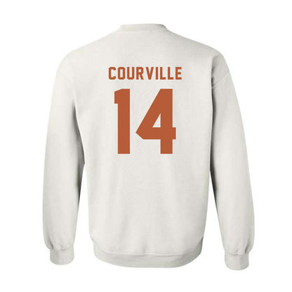 Texas - NCAA Baseball : Presley Courville - Classic Shersey Crewneck Sweatshirt-2