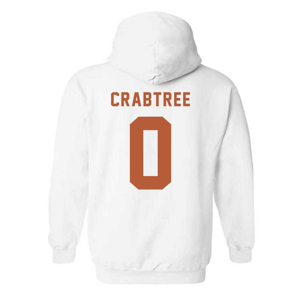Texas - NCAA Softball : Caigan Crabtree - Classic Shersey Hooded Sweatshirt-3