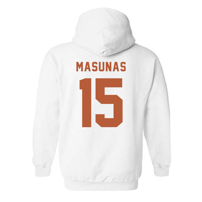 Texas - NCAA Football : Michael Masunas - Classic Shersey Hooded Sweatshirt-1