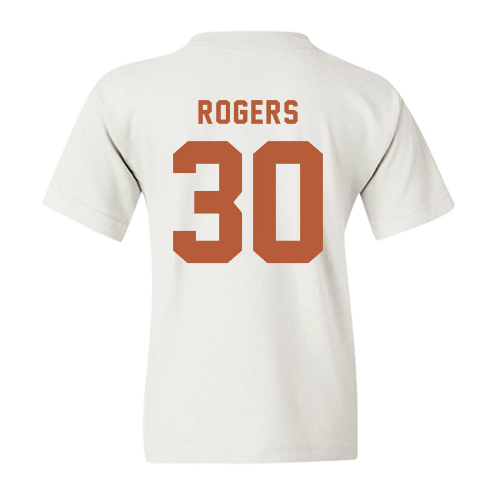 Texas - NCAA Baseball : Kaleb Rogers - Classic Shersey Youth T-Shirt-3