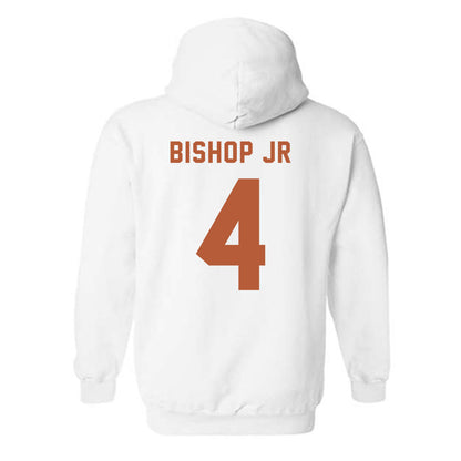 Texas - NCAA Football : Jermaine Bishop Jr - Classic Shersey Hooded Sweatshirt-1
