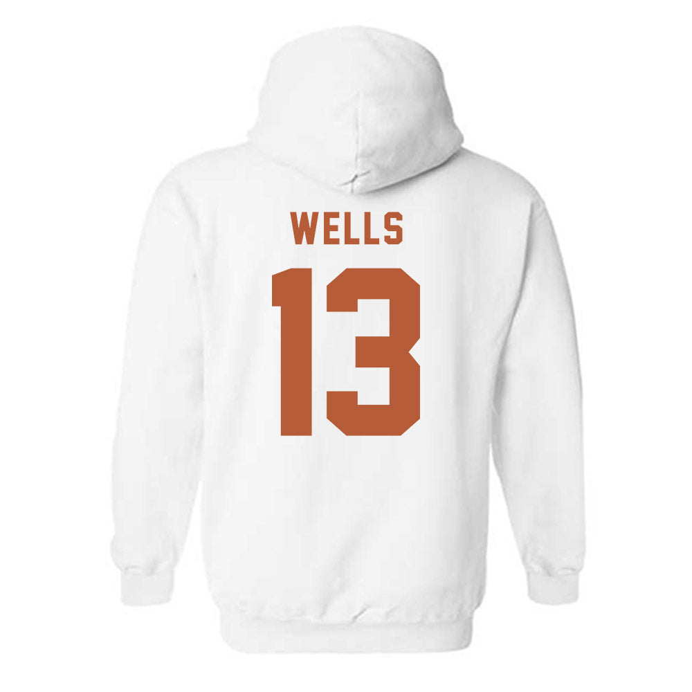 Texas - NCAA Softball : Hannah Wells - Classic Shersey Hooded Sweatshirt-2