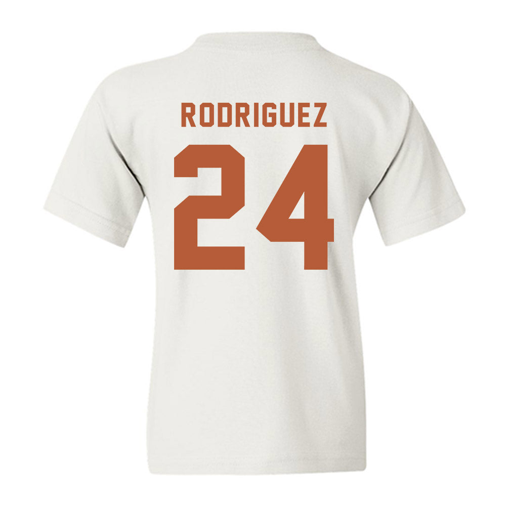 Texas - NCAA Baseball : Adrian Rodriguez - Classic Shersey Youth T-Shirt-1