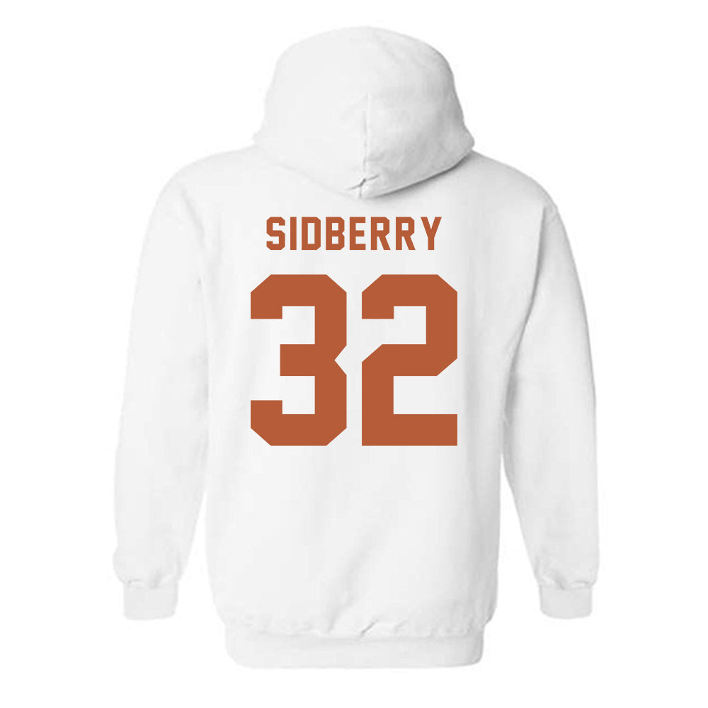 Texas - NCAA Women's Basketball : Teya Sidberry - Classic Shersey Hooded Sweatshirt-1