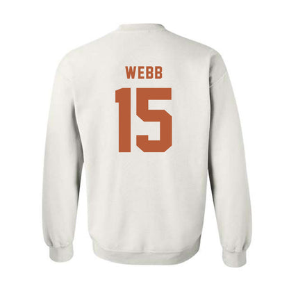 Texas - NCAA Baseball : Cooper Webb - Classic Shersey Crewneck Sweatshirt-3