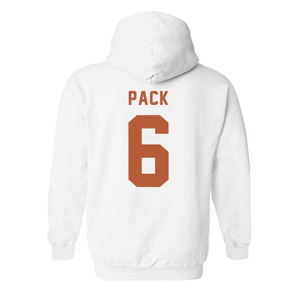Texas - NCAA Baseball : Anthony Pack - Classic Shersey Hooded Sweatshirt-3