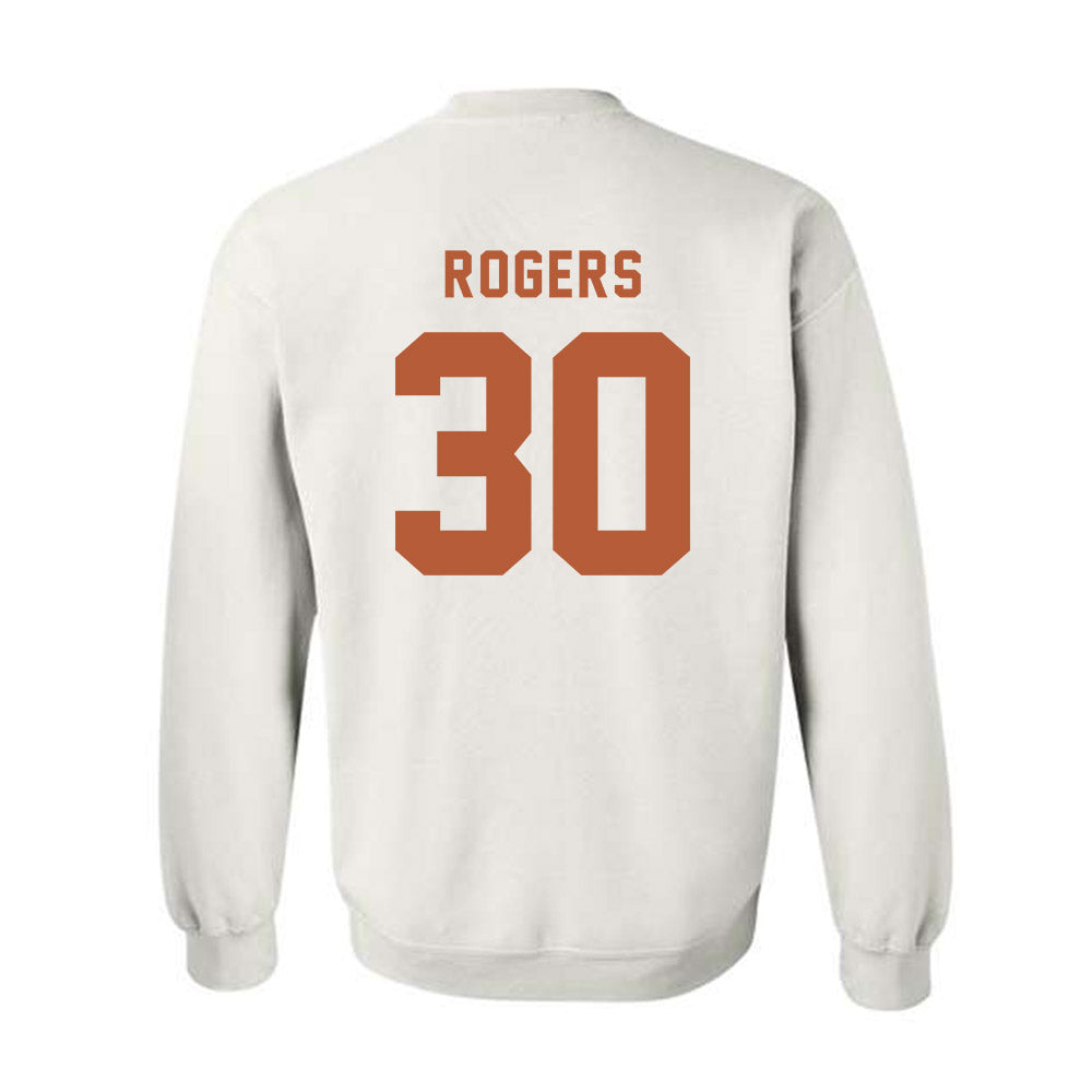 Texas - NCAA Baseball : Kaleb Rogers - Classic Shersey Crewneck Sweatshirt-2