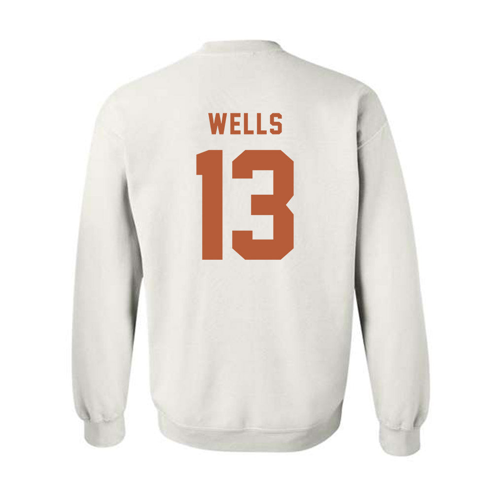 Texas - NCAA Softball : Hannah Wells - Classic Shersey Crewneck Sweatshirt-3
