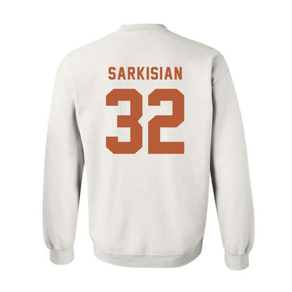 Texas - NCAA Football : Brady Sarkisian - Classic Shersey Crewneck Sweatshirt-1