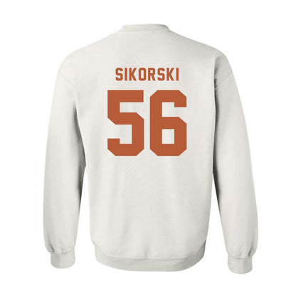 Texas - NCAA Football : Dylan Sikorski - Classic Shersey Crewneck Sweatshirt-1