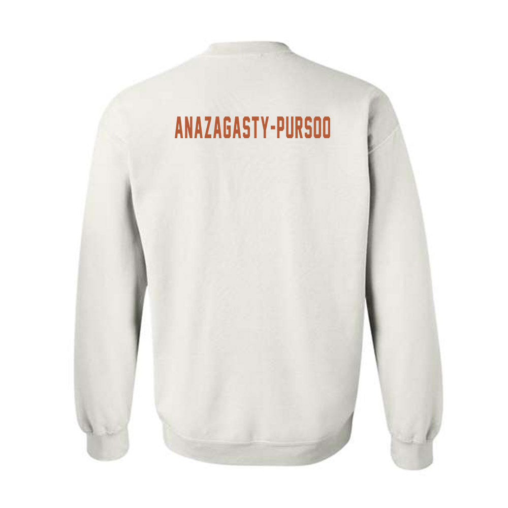 Texas - NCAA Women's Tennis : Ariana Anazagasty-Pursoo - Classic Shersey Crewneck Sweatshirt-1